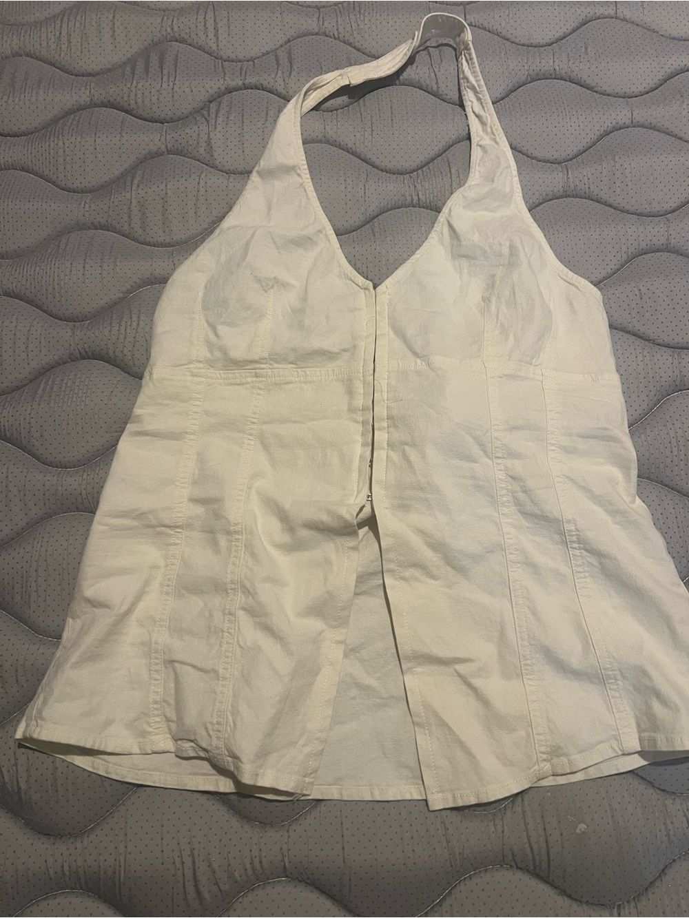 Urban Outfitters Cream Halter Camisole